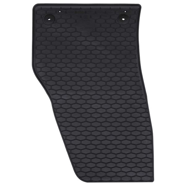 vidaXL Avto preproga 4 pcs Črna primerna za T-ROC Cabrio TPE