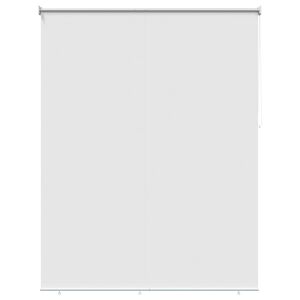 vidaXL Zunanje rolo senčilo UV za&scaron;čita Bela 100 x 230 cm (&Scaron; x V)