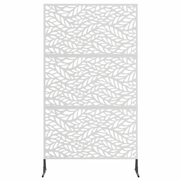 vidaXL Zaslonska za&scaron;čita Siva 100 x 50 x 180 cm Jeklo