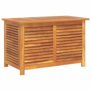 vidaXL Vrtna &scaron;katla za shranjevanje 90x50x56 cm trden akacijev les