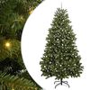 vidaXL Umestno božično drevo 300 cm 300 LED Toplo bela PVC in jeklo