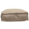 vidaXL Blazina Taupe 60 x 40 x 8 cm Oxford tkanina
