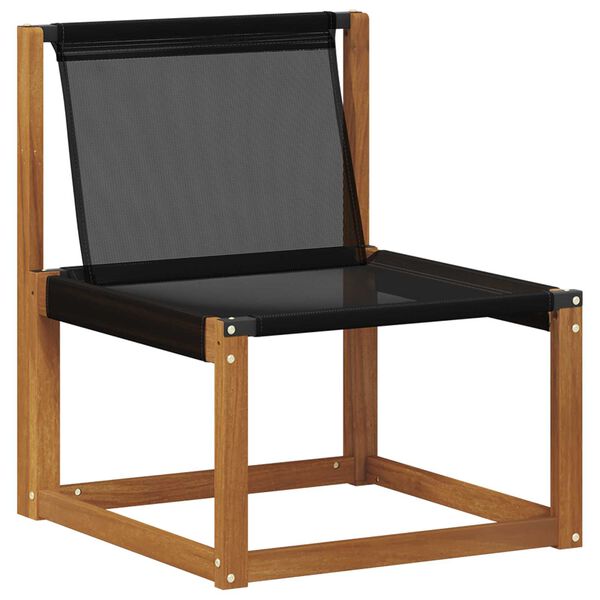 vidaXL Zunanja garnitura za sedenje z blazino 3 pcs Naravna in bež