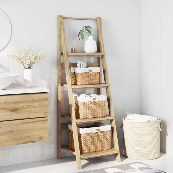 vidaXL Ko&scaron;are za shranjevanje 3 pcs Naravna 35 x 30 x 25 cm