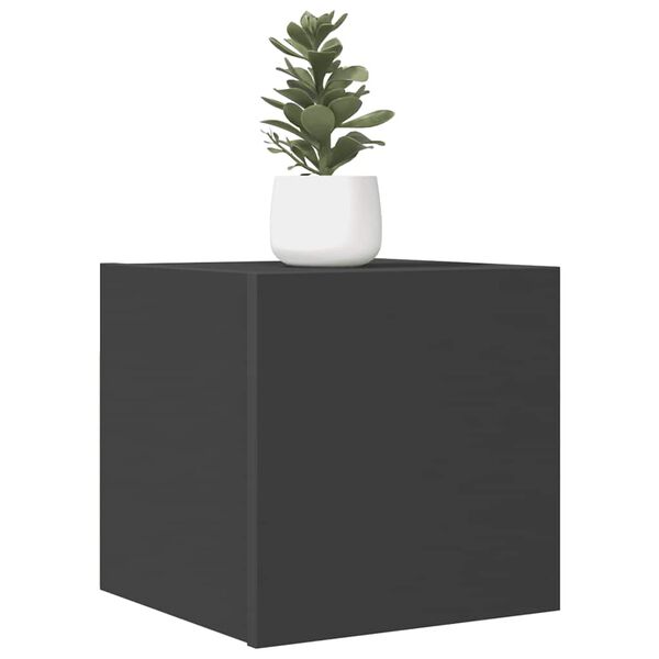 vidaXL Stenske TV omarice 2 kosa sive 30,5x30x30 cm