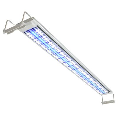 vidaXL LED svetilka za akvarij 120-130 cm aluminij IP67