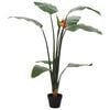 vidaXL Umetna rastlina Strelitzia Zelena 70 x 18 x 155 cm