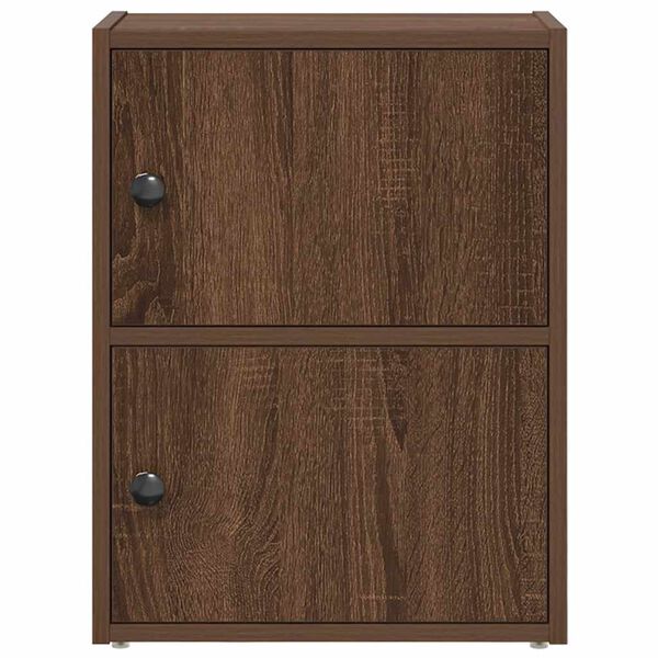 vidaXL Knjižna omara rjavi hrast 40x24x52 cm inženirski les