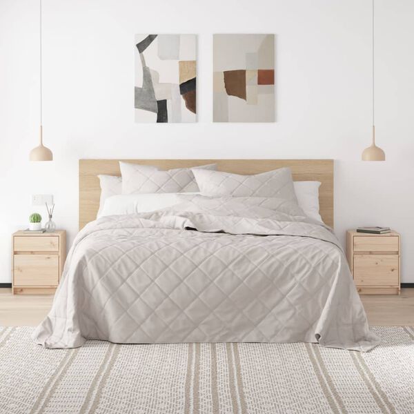 vidaXL Nočna omarica 40x31x50 cm trdna borovina