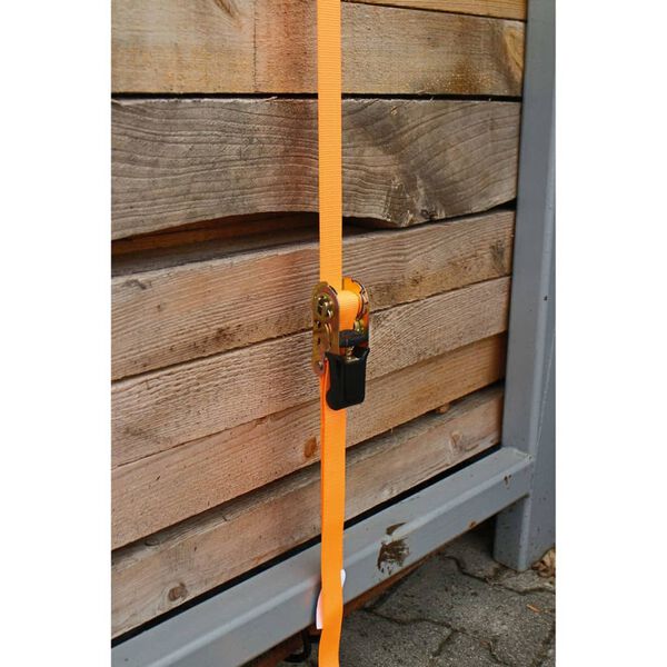 Kerbl Privezovalni trak z ragljo 4 kosi 5 m 500 kg