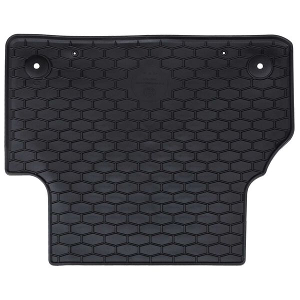 vidaXL Avto preproga 4 pcs Črna primeren za Audi A4 B9 2015-2024 Guma