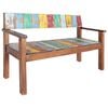 vidaXL Klop 115 cm trden predelan les