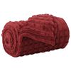 vidaXL Obloge 6 pcs Bordeaux rdeča 270 x 240 cm Flis