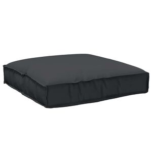 vidaXL Blazina Oxford tkanina Črna 80 x 80 x 12 cm