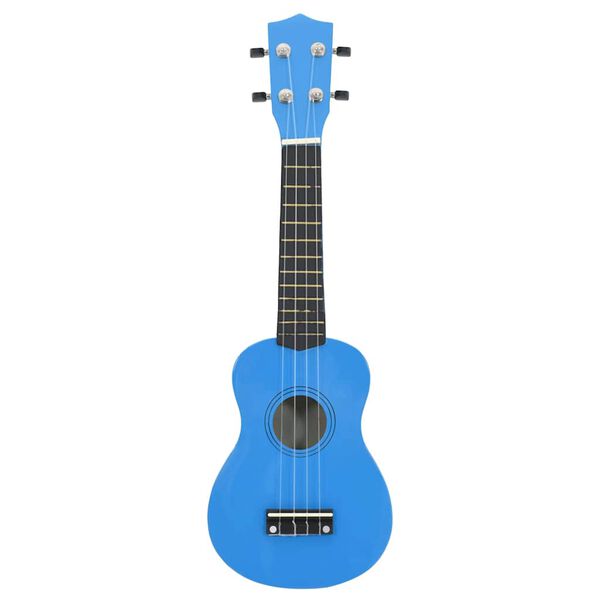 vidaXL Otro&scaron;ki ukulele soprano s torbo baby moder 23"