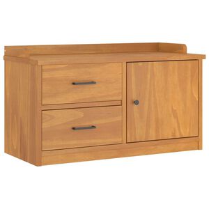 vidaXL klop v preddverju "SANDNES" 87x40x50 cm masivni les bor