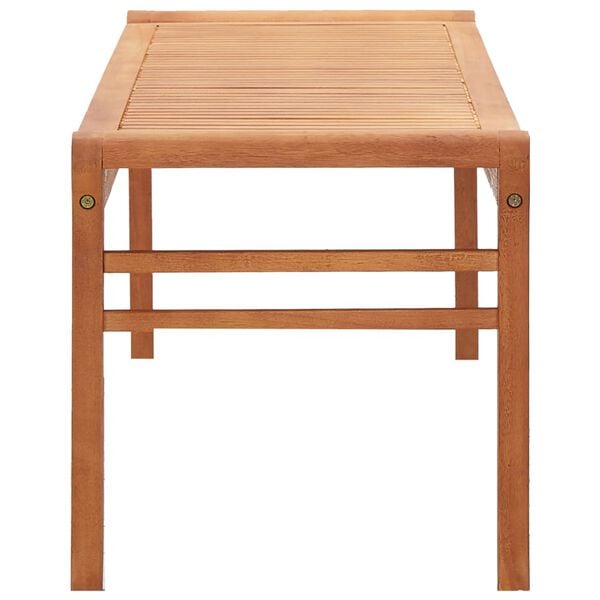 vidaXL Vrtna klop za 3 osebe 150 cm trden evkaliptusov les