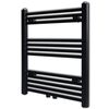 Kopalni&scaron;ki cevni radiator za centralno ogrevanje raven 600x764 mm črn