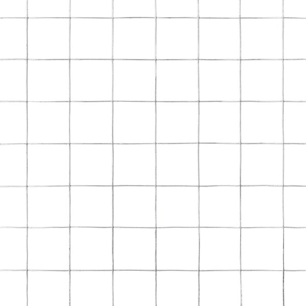 vidaXL Žična mreža za ograjo pocinkano jeklo 10x0,5 m srebrna