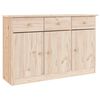 vidaXL Komoda ALTA 112x35x73 cm trdna borovina