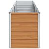 vidaXL Vrtna visoka greda Svetlo rjava 320 x 40 x 45 cm
