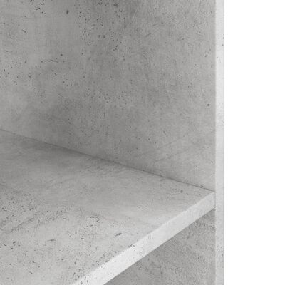 vidaXL Stojalo za akvarij betonsko sivo 60x30x60 cm inženirski les