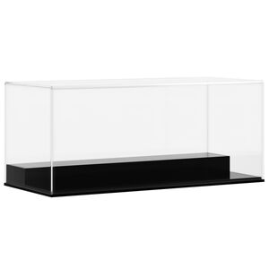 vidaXL Razstavna &scaron;katla prozorna 19,5x8,5x8,5 cm akril