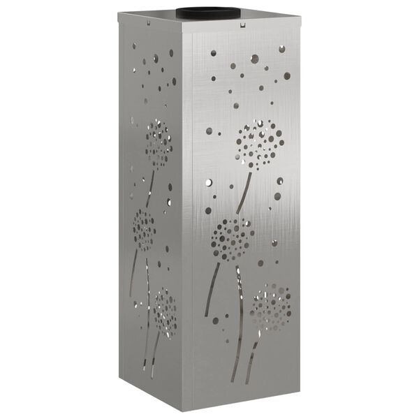 vidaXL Solarno LED svetilo za pot 2 pcs Rjav Nerjaveče jeklo