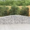 vidaXL Obokane gabion košare 20 kosa 400x50x60/80 cm pocinkano železo