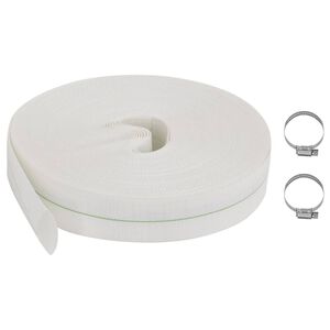 vidaXL Plo&scaron;čata cev 25 m 1" PE