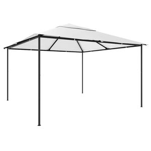 vidaXL Paviljon 4x4x3 m bel 180 g/m&sup2;