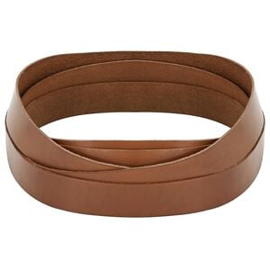vidaXL Usnjeni trak Rjava 500 x 2,5 cm Usnje