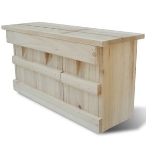 &Scaron;katla za gnezdenje vrabcev 44 x 15,5 x 21,5 cm