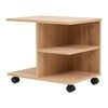 vidaXL Vrtljiva polica 50x35x42 cm hrast