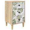 vidaXL Nočna omarica GOTHA Sonoma hrast 36 x 33 x 60 cm Inženirski les