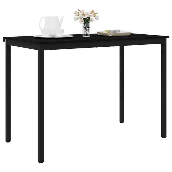 vidaXL Stoječ miza za bar Konstruiran les