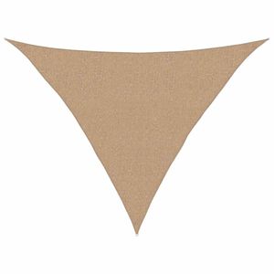 vidaXL Senčno jadro 160 g/m&sup2; taupe 2,5x2,5x3,5 m HDPE