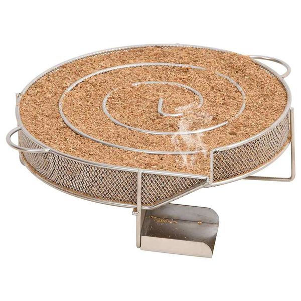 vidaXL Generator hladnega dima okrogel 19,5cm nerjaveče jeklo