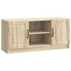 vidaXL TV omarica Sonoma hrast 102 x 34,5 x 47 cm Inženirski les