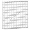 vidaXL Gabion z 5 mm žico in mrežo 5x5 cm 50x10x50 cm Pocinkano jeklo
