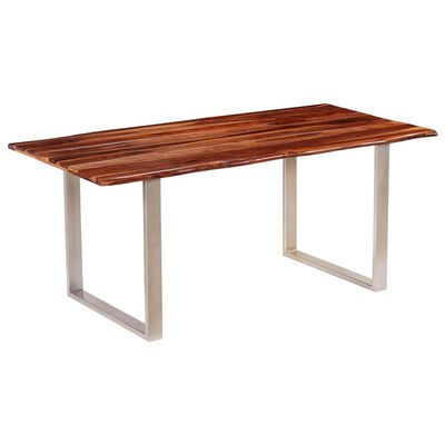 vidaXL Jedilna miza iz trdnega palisandra 180x90x76 cm