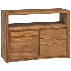 vidaXL Komoda 80x30x60 cm trdna tikovina