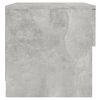 vidaXL Nočna omarica 2 kosa betonsko siva konstruiran les