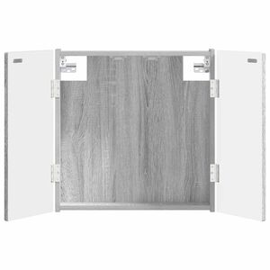 vidaXL Omara za tarče ARNHEM Siva Sonoma 52,5 x 10,5 x 53,5 cm