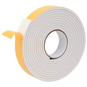 vidaXL Samolepilni pena trak 20 kos Bela 30mm x 5m CR pena