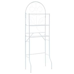 vidaXL Toaletno stojalo belo 60x33x174 cm