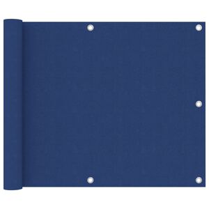 vidaXL Balkonsko platno modro 75x300 cm oksford blago