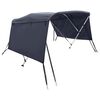 vidaXL Bimini tenda s 3 loki in stranicami 183x(137-152)x137 cm