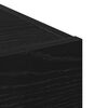 vidaXL Strani &scaron;al s predalom Črna Orehovina 30 x 42,5 x 93 cm
