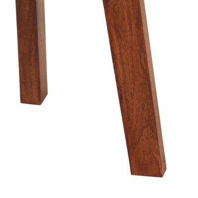 vidaXL Barski stolčki 2 kosa pravo usnje in trden akacijev les